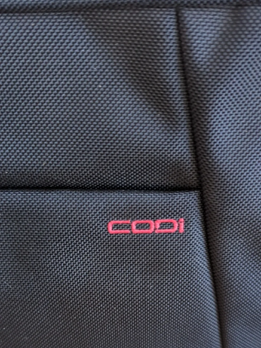 Codi Black Men’s Laptop Briefcase with Shoulder Strap